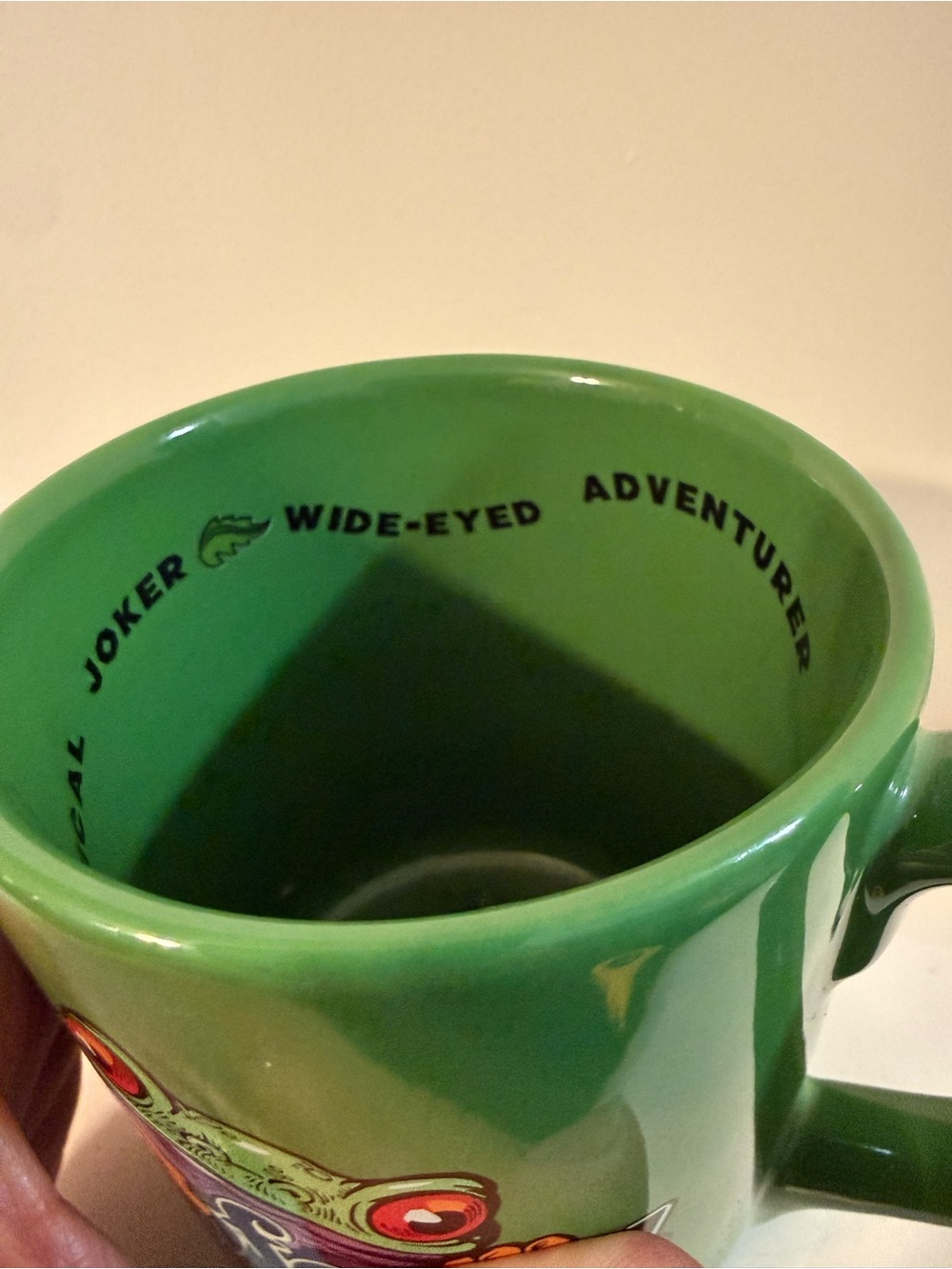 Rainforest Cafe Frog Mug large 16 ounce Vintage 4.25 inches tall - Picture 7 of 10
